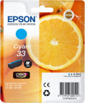 EPS Epson 33 Claria Premium Ink | 300Sidor | Cyan