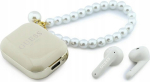 Headphones TWS Guess Pearl Strap beige