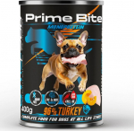 GAME DOG PRIME BITE Monoprotein Turkey with pumpkin - wet dog food - 400g