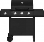 Mustang Kingsville 3+1 Black gas grill
