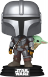 Funko Pop! Star Wars: The Mandalorian with Grogu #818 Bobble-Head Vinyl Figure