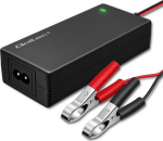 Qoltec Battery charger AGM GEL STD | Prostownik 24V | 2A | 48W | LED | Kabel 1.8m
