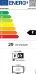 Blaupunkt | LED TV | 40FGC5501S | 1920 x 1080 | Smart TV | Google TV | Black