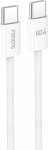 Kabel USB Foneng Foneng Kabel X110 - Typ C Na Typ C - Pd 60W 3A 1.2 White Meter