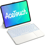 inateck Keyboard Ace Touch iPad 13" Compatible QWERTZ white