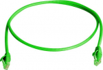 TELEGARTNE Patch cord S/FTP Cat6a (ISO/IEC), 3m MP8 FS500, LSZH, green, 1:1