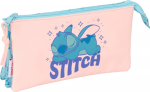 Safta: Stitch Ohana - Triple Pencil Case (812613744)