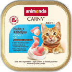 ANIMONDA Carny Adult Chicken and cod - wet cat food - 85g