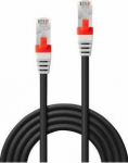LINDY Patchkabel Cat6(A) SSTP / S/FTP PIMF schwarz 7.50m 10G