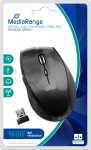 MOUSE USB OPTICAL WRL 5-BUTTON/BLACK MROS207 MEDIARANGE