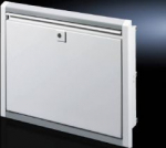 Rittal Fold-out tray - Tastatur-/mouse tray - RAL 7035 - 8U - 48.3 cm (19")