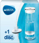 Brita Fill & Serve white graphite - Poj. whole [l]: 1.3 | Poj. filtered water [l]: 0.5 | Filter: replaceable | Obudowa: plastic