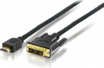 Equip HDMI->DVI-D Bidi. 1920x1200/60Hz St/St 3.00m schwarz Polybeutel