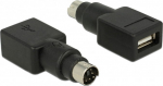 DELOCK Adapter PS/2 St > USB-A Bu