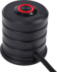 Alphacool Powerbutton with Taster 19mm rot beleuchtet - Deep Black