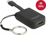 Delock USB Type-C&trade; Adapter to HDMI (DP Alt Mode) 4K 30 Hz - Key Chain
