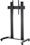 EDBAK Floor stand | TRV200 Videoconferencing Trolley | Tilt | 75-86 " | Maximum weight (capacity) 120 kg | Black