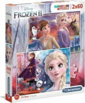 Clementoni Puzzle 2x60 element&oacute;w Frozen 2