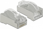 Delock Networking - RJ-45 (M) - STP - 5 - 6.5 mm - CAT 6 - durchsichtig (pack of 20)