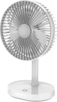 Platinet akuventilaator 3000mAh, valge/hall (45242)