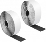 DELOCK Velcro self-adhesive Haft/Loop tape 10mx50mm SW