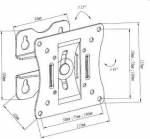 Art Wall Bracket CV-25 10'' - 27''