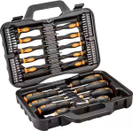 NEO TOOLS screwdriver and bit set, 58 pcs