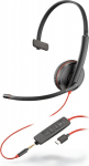 Poly re C3215 Headset Head-band, Black re C3215, Headset