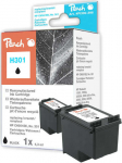 Peach Patrone HP Nr.301 (CH561EE) black no ink level chip remanufactured