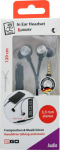 2GO In-ear stereo headset "Luxury" Zipper-Style anthrazit