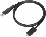 Targus - USB-cable set - thumbscrews - svart - for Targus Universal, Universal DV4K, USB-C Universal QUAD 4K, USB-C Universal QUAD HD