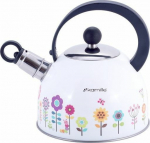Kamille Steel kettle with a whistle 1.8L KM-1079