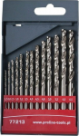 Pro-Line metal drill bit HSS cylindrical 1.5 2 4.5 4 5.5 5 4.8 3 2.5 3.5 6 3.2 6.5mm zestaw (77213)