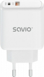 SAVIO Charger USB Quick Charge, Power Delivery 3.0, 30W, LA-06