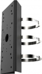 Hikvision DS-1275ZJ-SUS - Mounting bracket for camera mounting - Post mountable - Au&szlig;enbereich - Schwarz - f&uuml;r Pro Series (All)