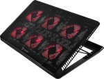 Laptop cooling pad, 6 backlit fans, 2000 RPM, SAVIO COS-01