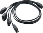 SilverStone ARGB 4-compartment splitter cable - 30cm