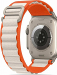 Tech-Protect kellarihm Nylon Pro Apple Watch 42/44/45/49mm, oranž/mousy