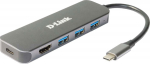 D-Link DUB-2333 5-in-1 USB-C Hub with HDMI/USB-PD retail
