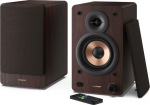 Sharp CP-SS30 Bookshelf Speakers, Brown | Sharp | Speakers | CP-SS30(BR) Bookshelf | 60 W | Bluetooth | Brown | Wireless connection