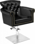 Activeshop Gabbiano hairdressing armchair Berlin black