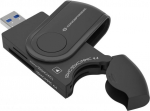 CONCEPTRONIC Kartenleser USB-A3.0->4-in-1 schwarz