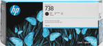 HP 738 300-ML BLACK DESIGNJET INK, CARTRIDGE