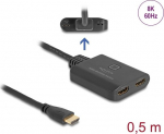 Delock Video/Audio switch - 2 x HDMI - Desktop