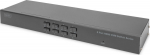 DIGITUS KVM-Switch, 8-Port, Single-display, 4K, HDMI
