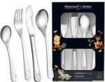Ritzenhoff & Breker Children's cutlery forest animals 18/10 4teilig
