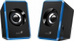 Genius Computer Technology Genius Computer Speakers GENIUS speakers SP-U125/ 2.0/ 3W/ blue-black