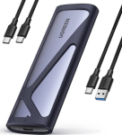 Ugreen CM400 90264 M.2 SSD enclosure with USB-C 3.2 port grey