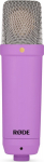 R&Oslash;DE RODE condenser microphone NT1 Signature Series Purple