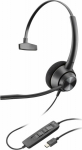 HP Poly EncorePro 310 - EncorePro 300 series - headset - on the ear - wired - USB-C - svart - Works With Chromebook Certified